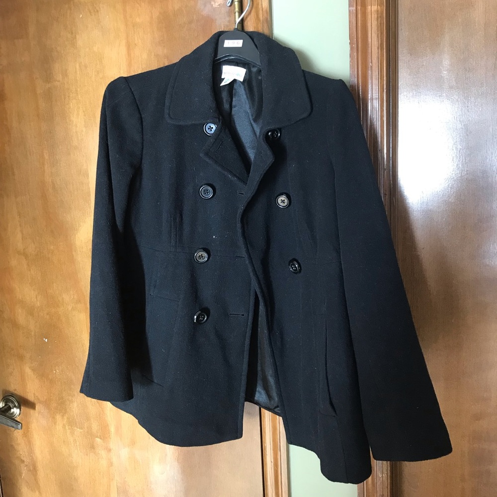 Maternity pea coat